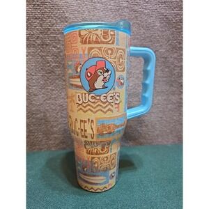 Buc-ee's Fit Forty 40 oz Tiki Print Tumbler Yukon Outfitters Limited Edition...